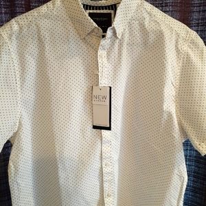 Denim and Flower button up